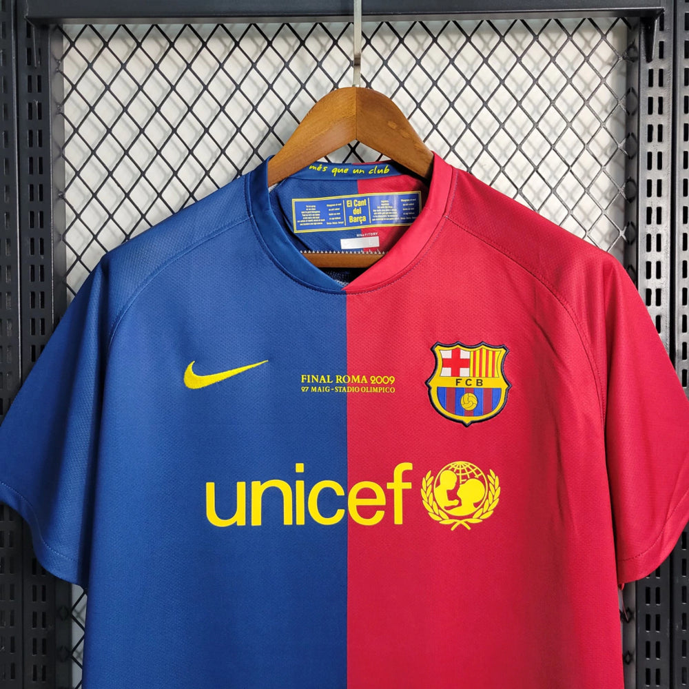 Camisa Barcelona Retrô 08/2009 | Nike Masculina 
Desconto de LANÇAMENTO