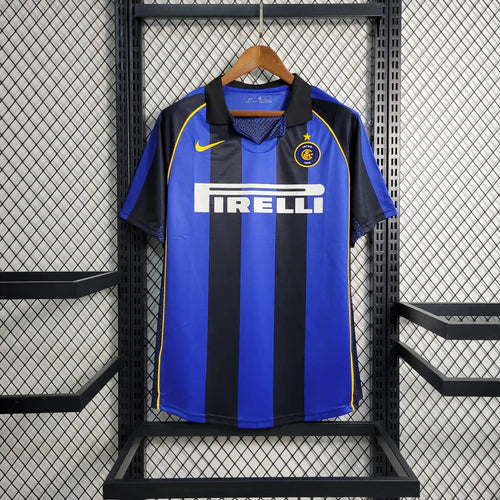 Camisa Retrô Inter de Milão 01/2002 | Nike Masculina 
Desconto de LANÇAMENTO