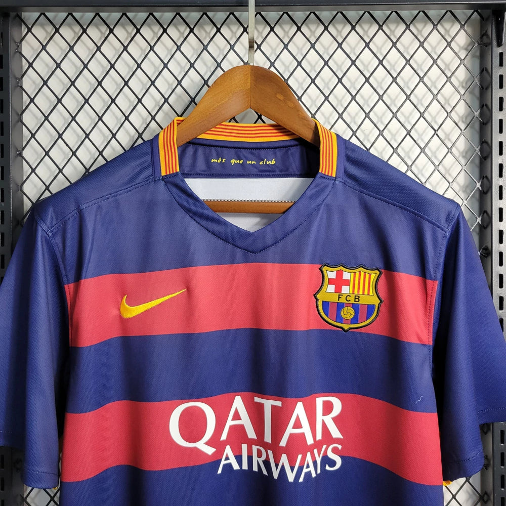 Camisa Barcelona Retrô 15/2016 | Nike Masculina 
Desconto de LANÇAMENTO