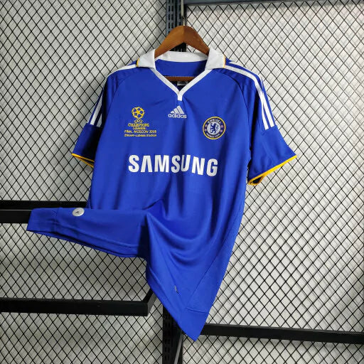 Camisa Chelsea Retrô 08/2009 Adidas Masculina - Azul