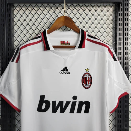 Camisa Retrô Milan 09/2010 | Adidas Masculina - Branca 
Desconto de LANÇAMENTO