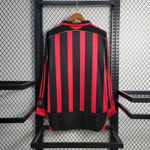 Camisa Retrô Milan 07/2008 | Manga Longa - Adidas Masculina 
Desconto de LANÇAMENTO