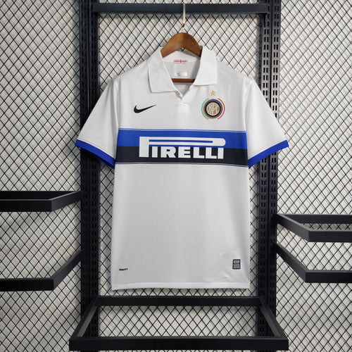 Camisa Retrô Inter de Milão 09/2010 | Nike Masculina - Branca 
Desconto de LANÇAMENTO