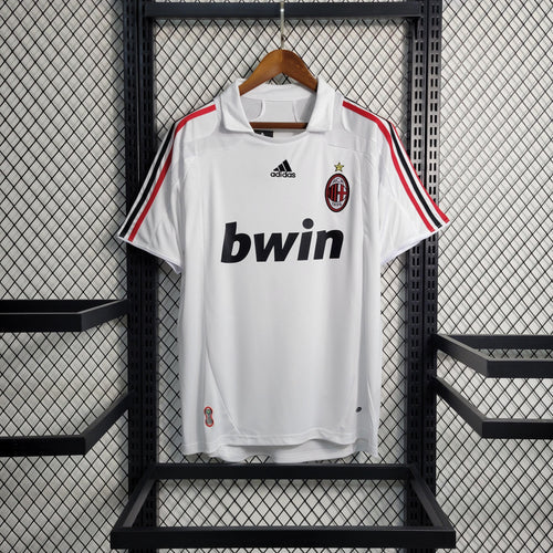 Camisa Retrô Milan 07/2008 | Adidas Masculina - Branca 
Desconto de LANÇAMENTO