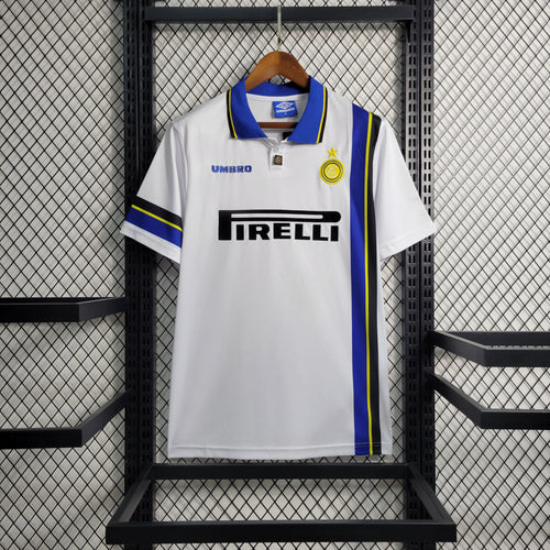 Camisa Retrô Inter de Milão 97/1998 | Nike Masculina - Branca 
Desconto de LANÇAMENTO