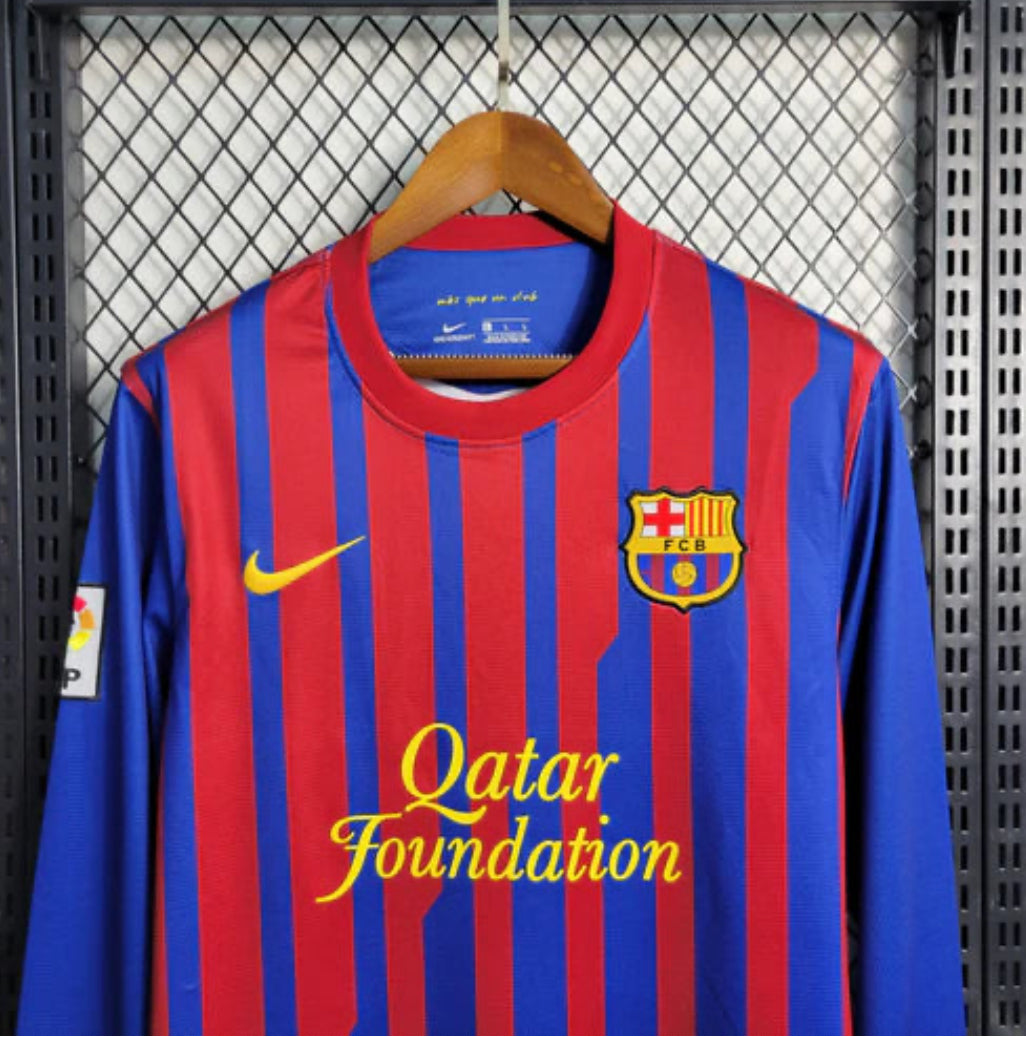 Camisa Retrô Barcelona 11/2012 | Manga Longa Nike Masculina 
Desconto de LANÇAMENTO