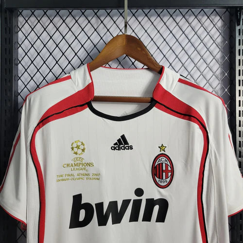 Camisa Retrô Milan 06/2007 | Adidas Masculina - Branca 
Desconto de LANÇAMENTO