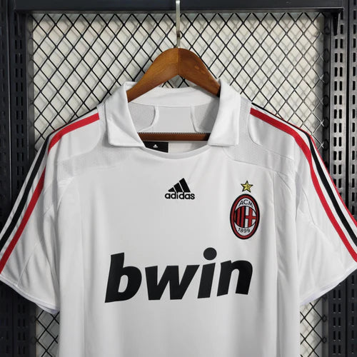 Camisa Retrô Milan 07/2008 | Adidas Masculina - Branca 
Desconto de LANÇAMENTO