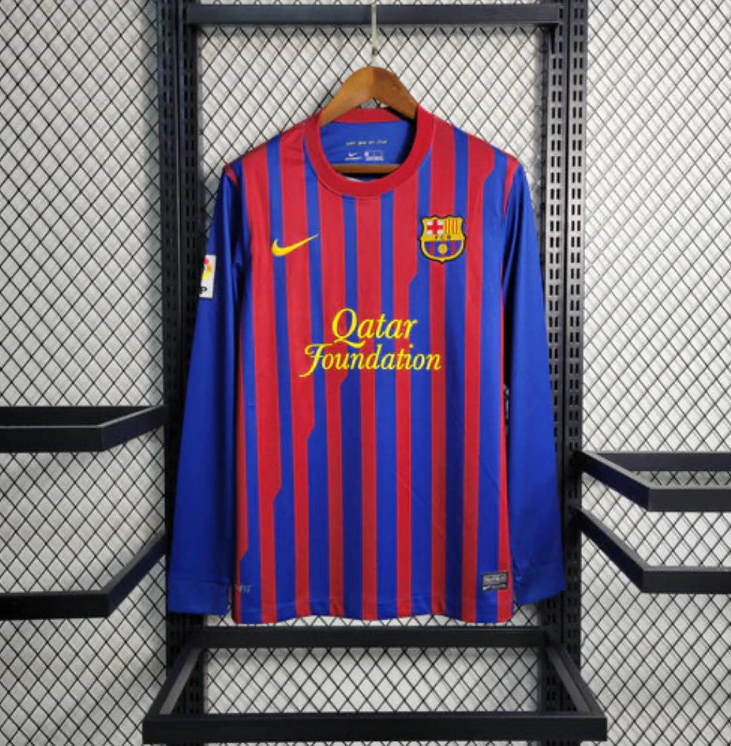 Camisa Retrô Barcelona 11/2012 | Manga Longa Nike Masculina 
Desconto de LANÇAMENTO